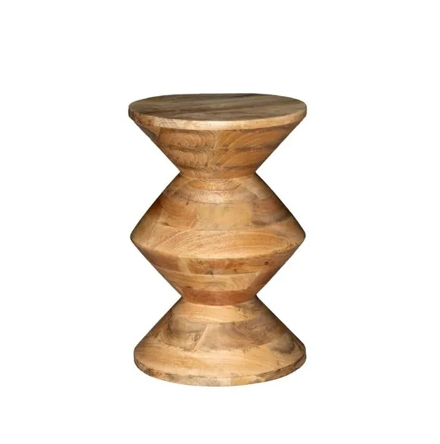 Natural Mango Wood Sie Table